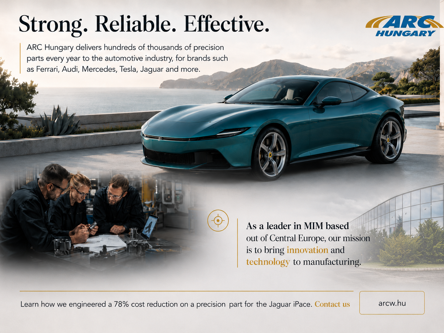 ARC Hungary automotive campaign visual version two